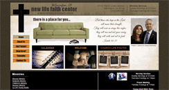 Desktop Screenshot of newlifefaithcenter.net